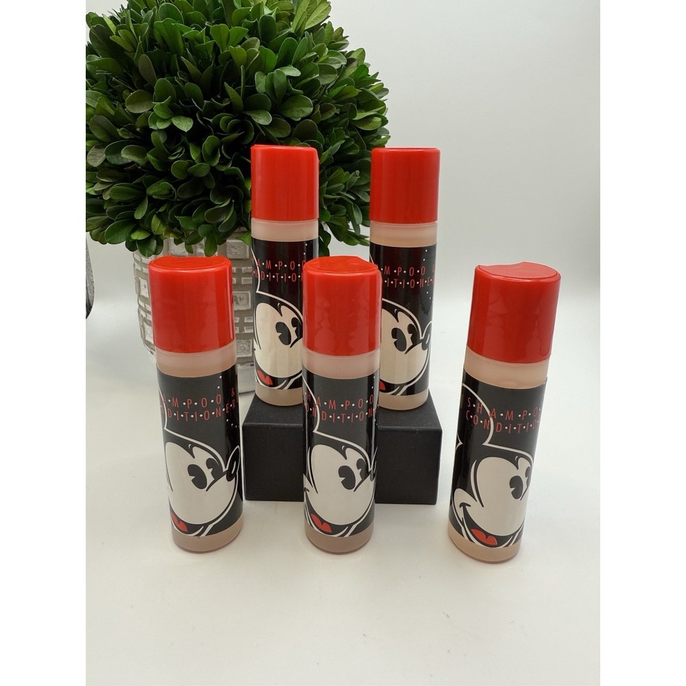 Disney Resorts Shampoo Lot Mickey Mouse Club 1955 – Discontinued Retro‎ Set of 5